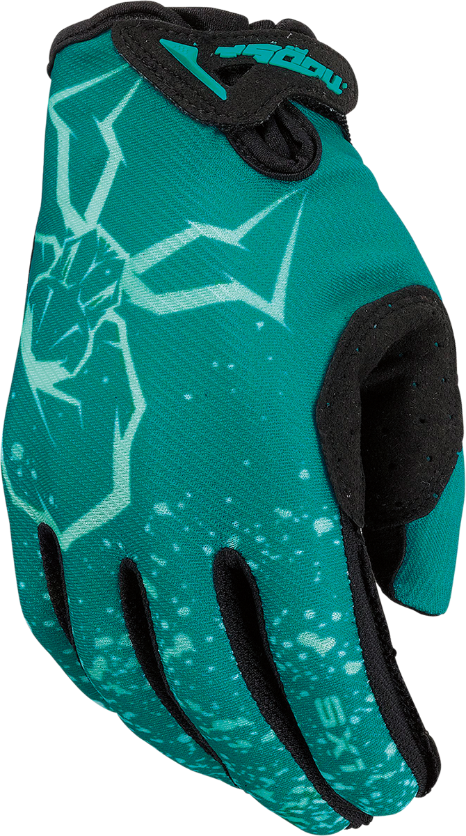 MOOSE RACING Youth SX1* Gloves - Teal - Medium 3332-1760 - Cycle City Outdoors