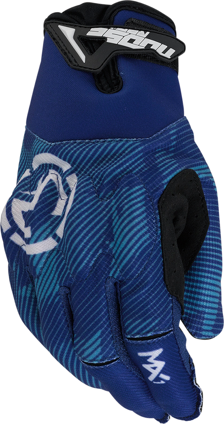 MOOSE RACING MX1* Gloves - Blue - XL 3330-7372 - Cycle City Outdoors