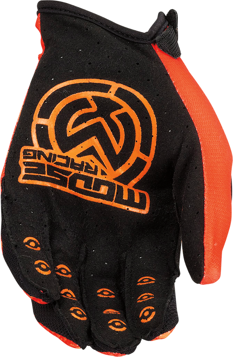 MOOSE RACING Youth SX1* Gloves - Orange - Medium 3332-1755 - Cycle City Outdoors