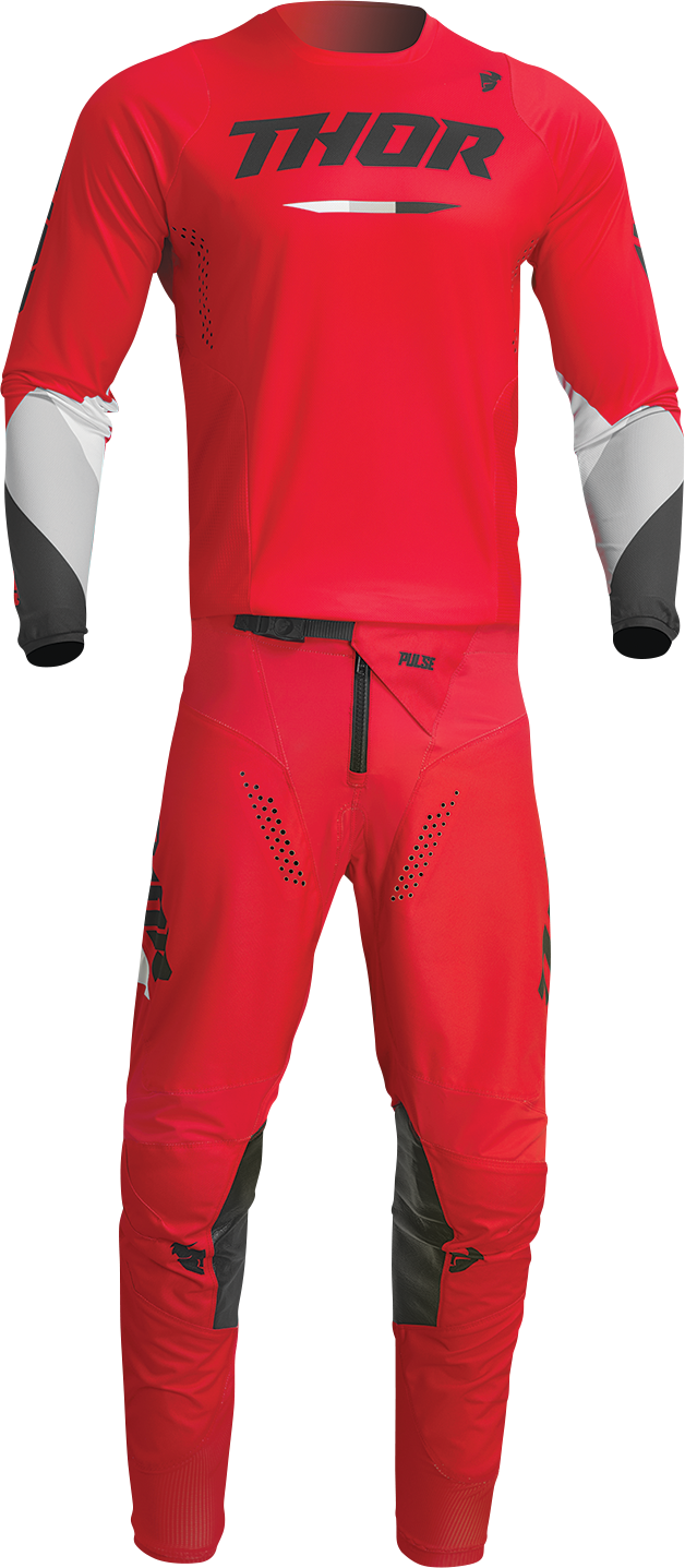 THOR Youth Pulse Tactic Jersey - Red - XL 2912-2208