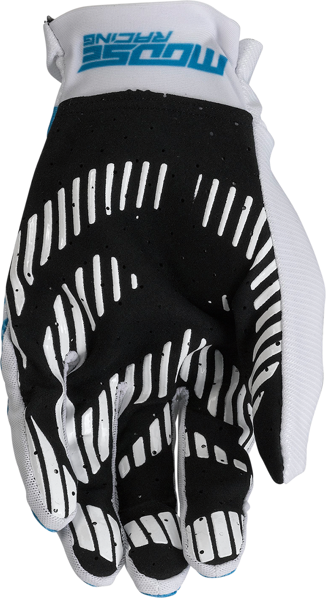 MOOSE RACING MX2* Gloves - Blue/White - Medium 3330-7358 - Cycle City Outdoors