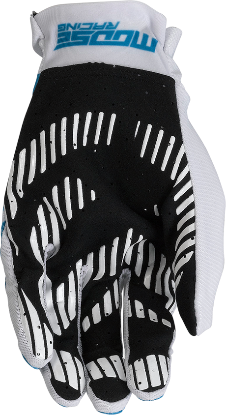 MOOSE RACING MX2* Gloves - Blue/White - Medium 3330-7358 - Cycle City Outdoors