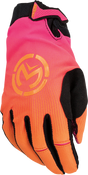 MOOSE RACING SX1* Gloves - Pink/Orange - Medium 3330-7328 - Cycle City Outdoors