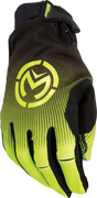 MOOSE RACING SX1* Gloves - Hi-Vis Yellow/Black - Medium 3330-7334 - Cycle City Outdoors