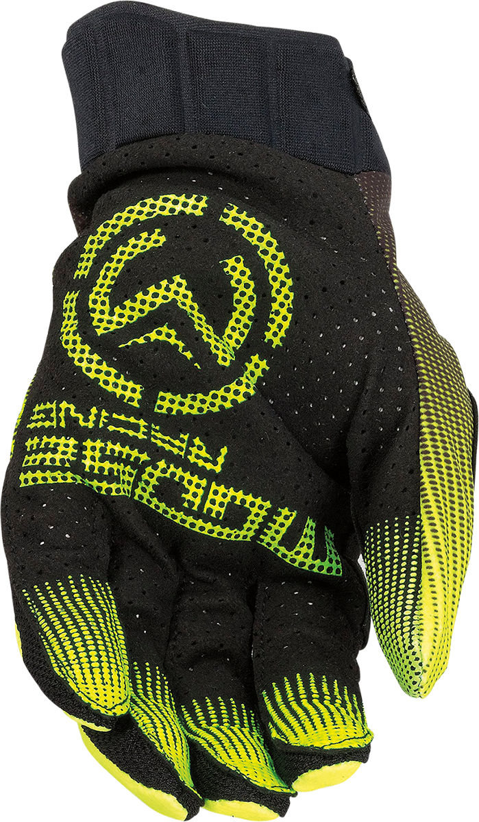 MOOSE RACING SX1* Gloves - Hi-Vis Yellow/Black - Medium 3330-7334 - Cycle City Outdoors