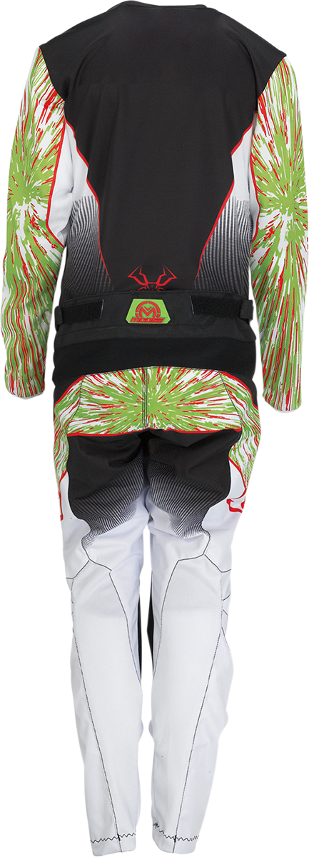 MOOSE RACING Youth Agroid Jersey - Green/Red/Black - Large 2912-2269 - Cycle City Outdoors