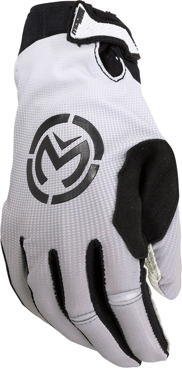 MOOSE RACING SX1* Gloves - White - Large 3330-7317 - Cycle City Outdoors