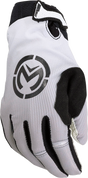MOOSE RACING SX1* Gloves - White - Large 3330-7317 - Cycle City Outdoors