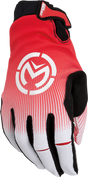 MOOSE RACING SX1* Gloves - Red/White - Large 3330-7323 - Cycle City Outdoors