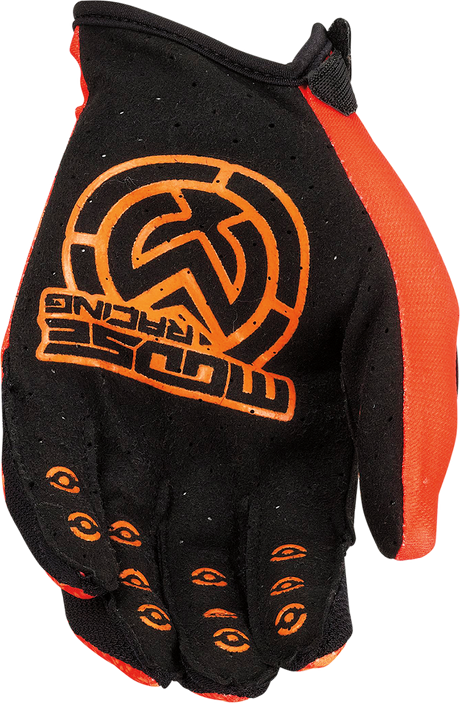 MOOSE RACING Youth SX1* Gloves - Orange - Large 3332-1756 - Cycle City Outdoors