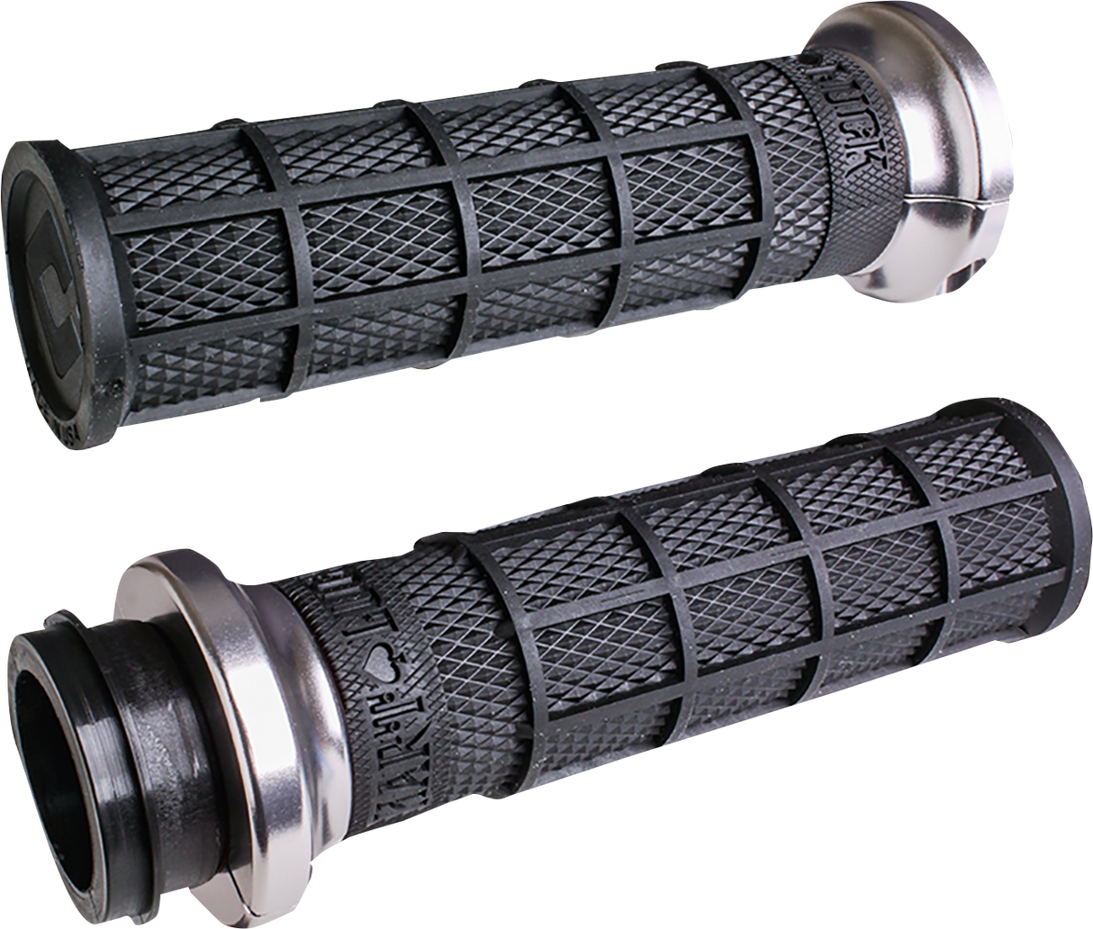 ODI Grips - Hart Luck - Cable - Black/Silver V31HCW-BB-S
