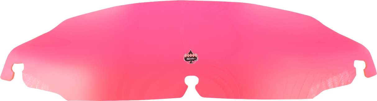 KLOCK WERKS Kolor Flare* Windshield - 3-1/2" - Pink Ice - FLR KWW-01-0655