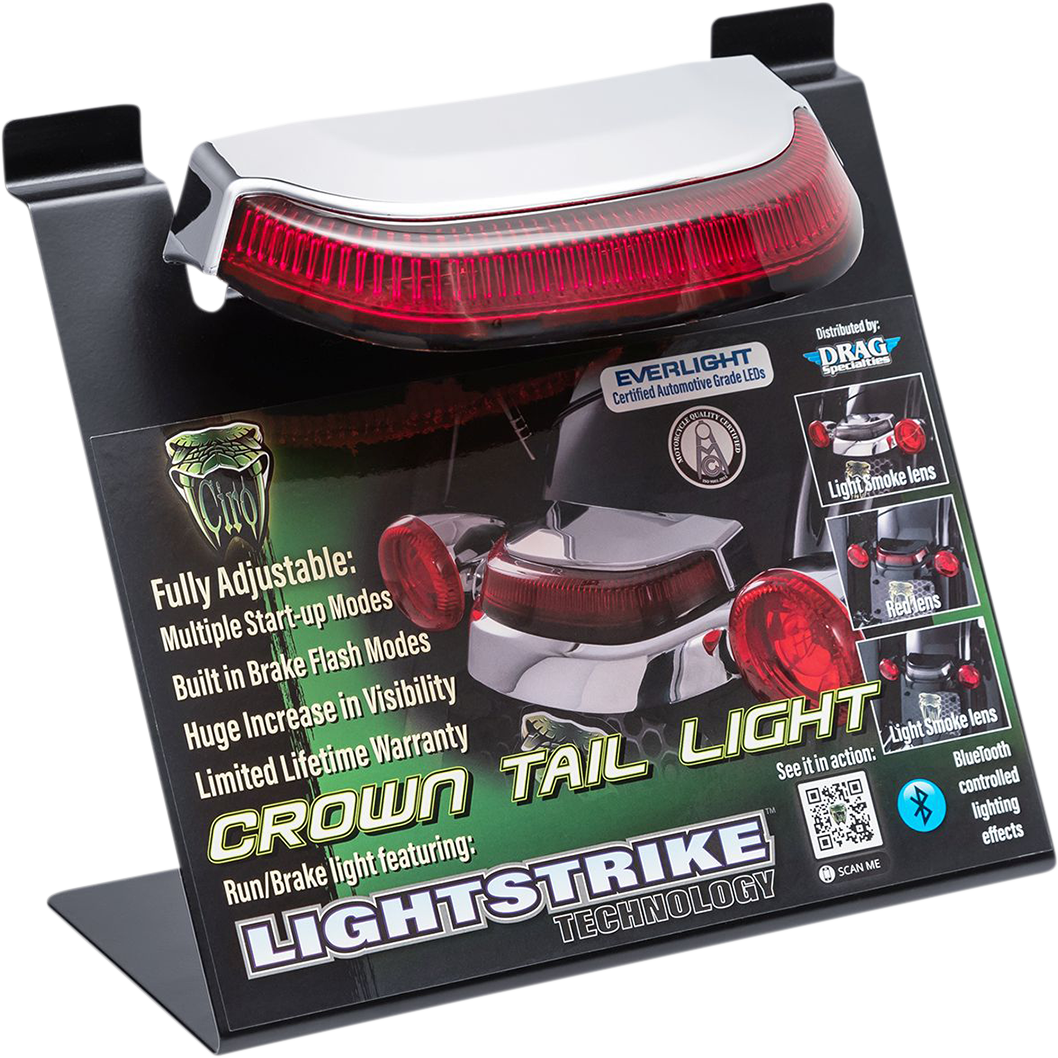 Ciro Crown Taillight Product Display 22153 - Cycle City Outdoors