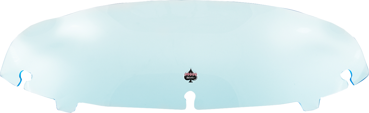 KLOCK WERKS Kolor Flare* Windshield - 6.5" - Blue Ice - FLH KWW-01-0647