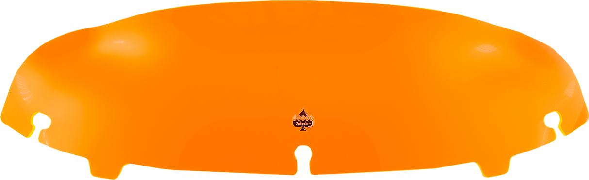 KLOCK WERKS Kolor Flare* Windshield - 6.5" - Orange Ice - FLH KWW-01-0643