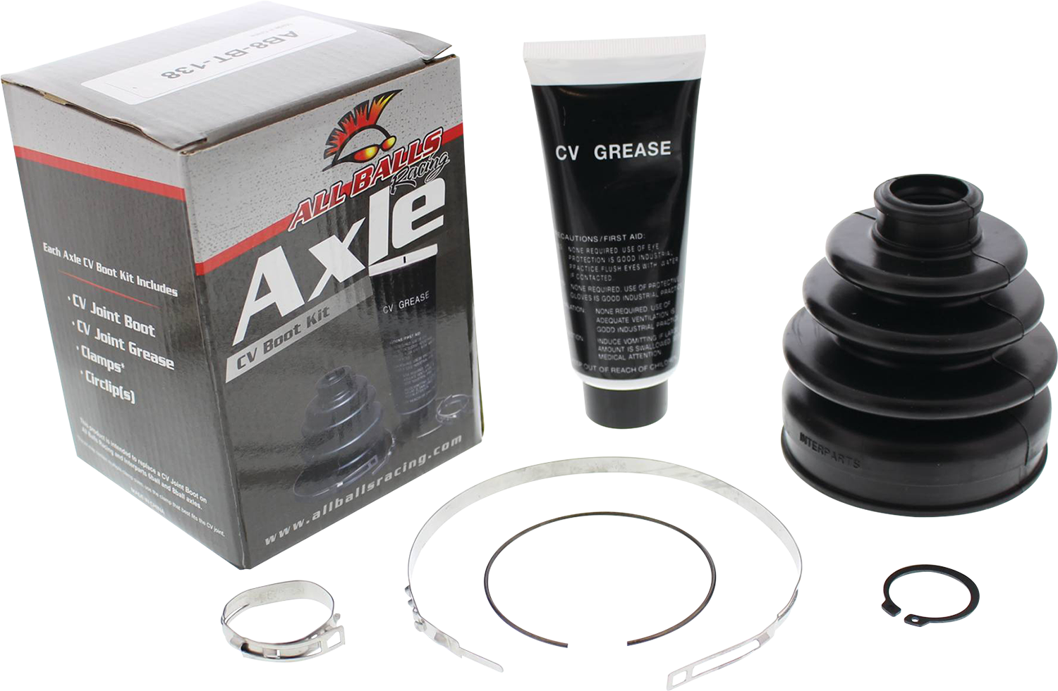 ALL BALLS Axle Kit - Complete - 8 Ball - Extreme Duty - Front Left - Kawasaki AB8-KW-8-138