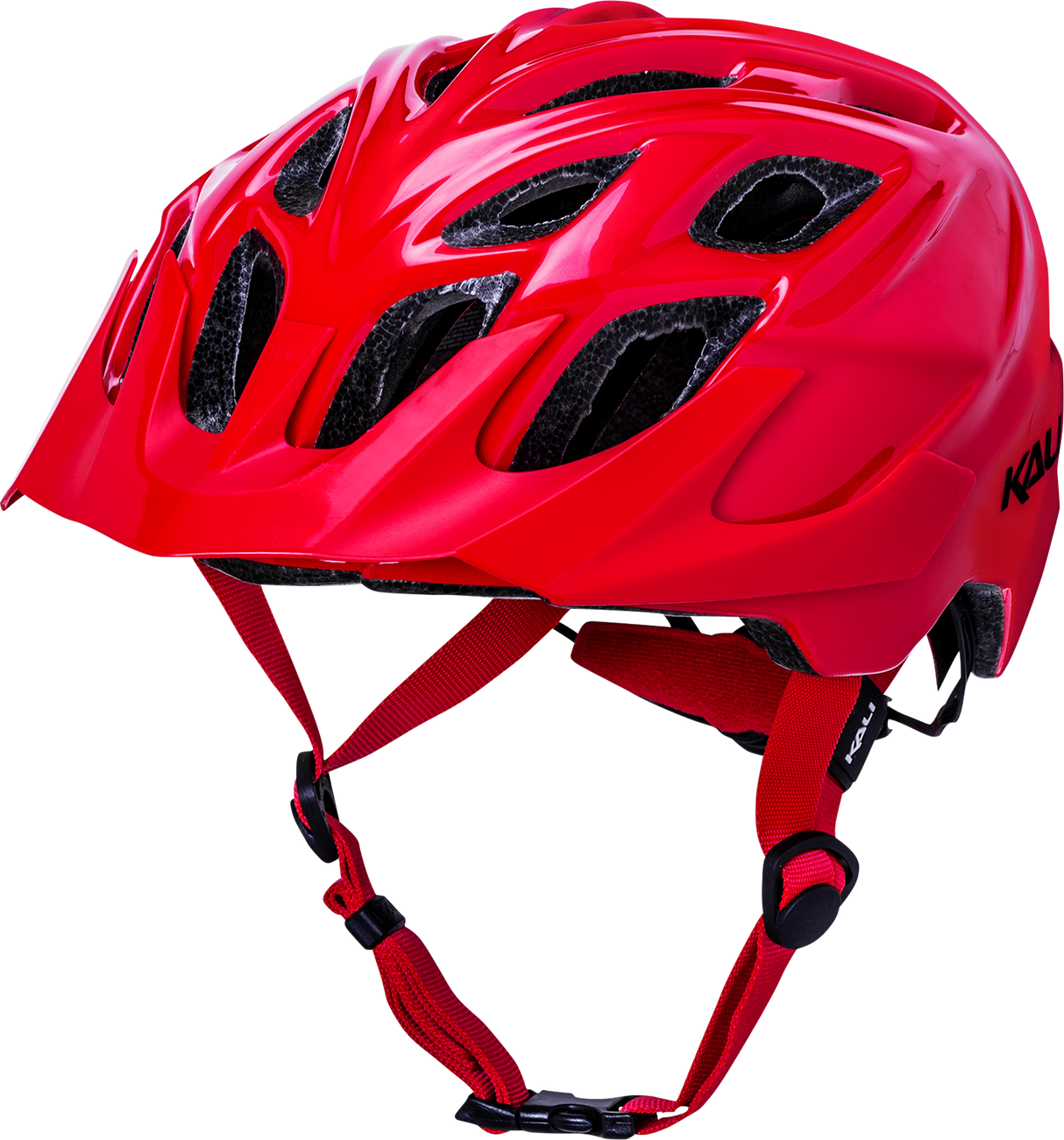 KALI Chakra Solo Helmet - Gloss Red - S/M 0221222116 - Cycle City Outdoors