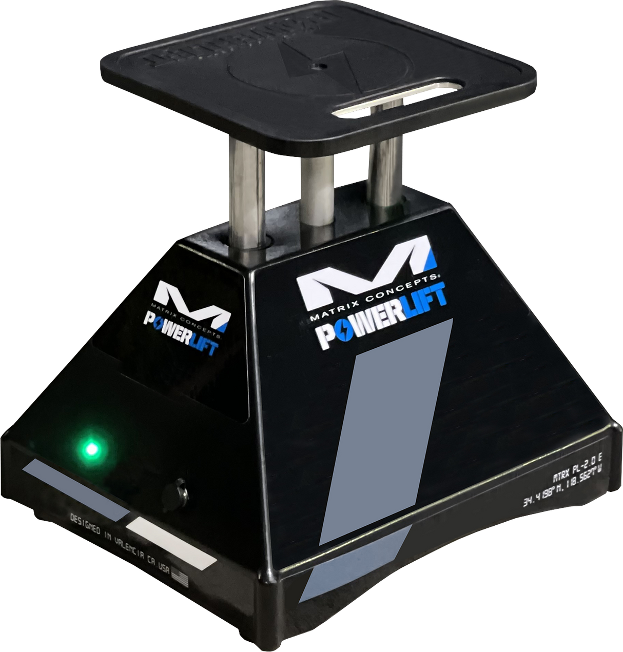 MATRIX CONCEPTS,LLC E 2.0 Powerlift Stand - Gray MPL-101