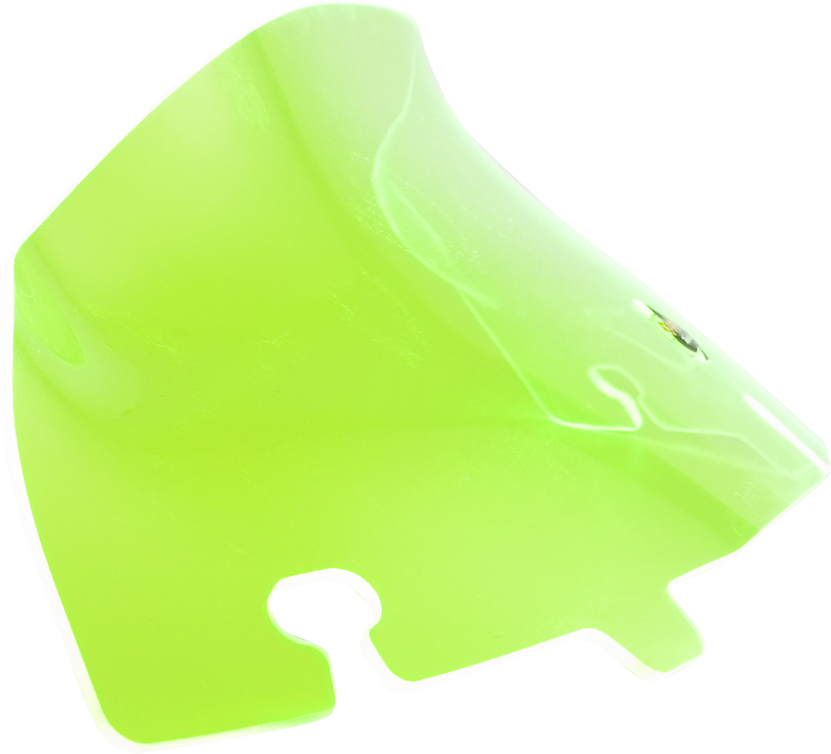 KLOCK WERKS Kolor Flare* Windshield - 6.5" - Green Ice - FLH KWW-01-0641