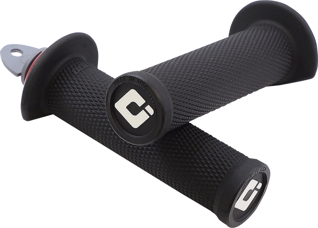 ODI Grips - Ruffian - ATV/PWC - Black/Red J33RFB-R