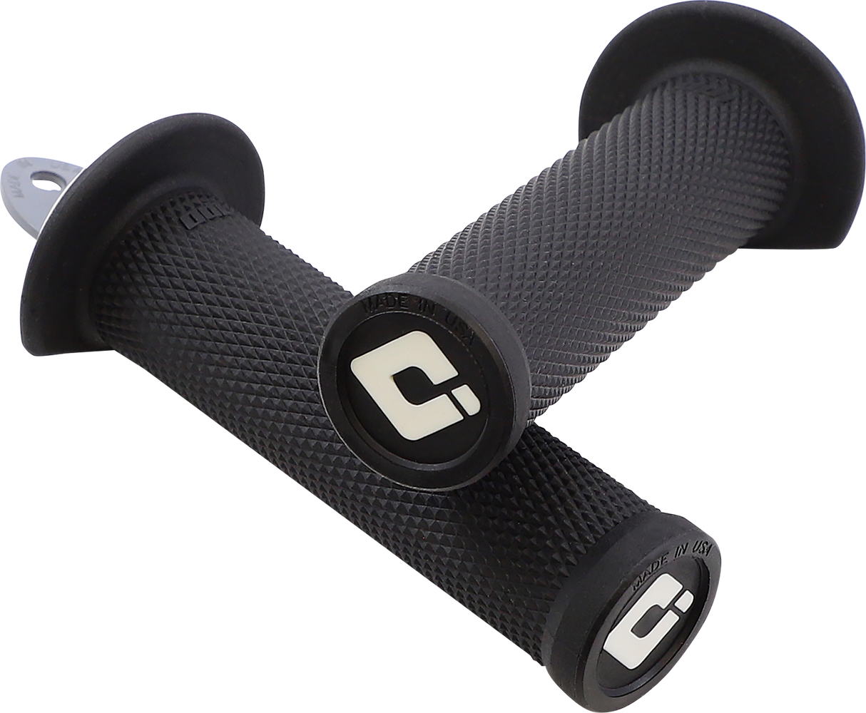 ODI Grips - Ruffian - ATV/PWC - Black/Silver J33RFB-S