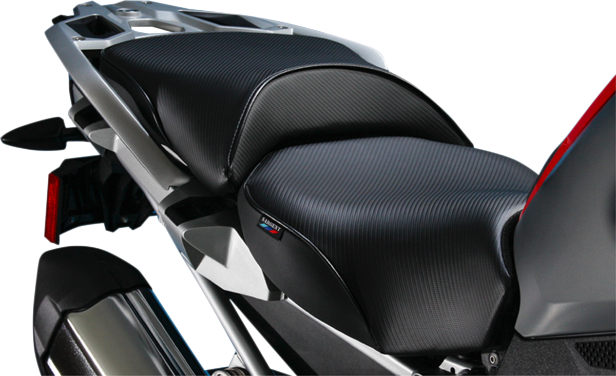 Sargent WS-620-19 World Sport Performance Seat - Black - Carbon FX - Regular - BMW R1200/1250 '13-'24