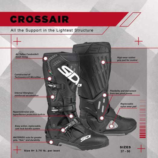 Sidi Crossair Motorcycle Boots | Motocross & Enduro