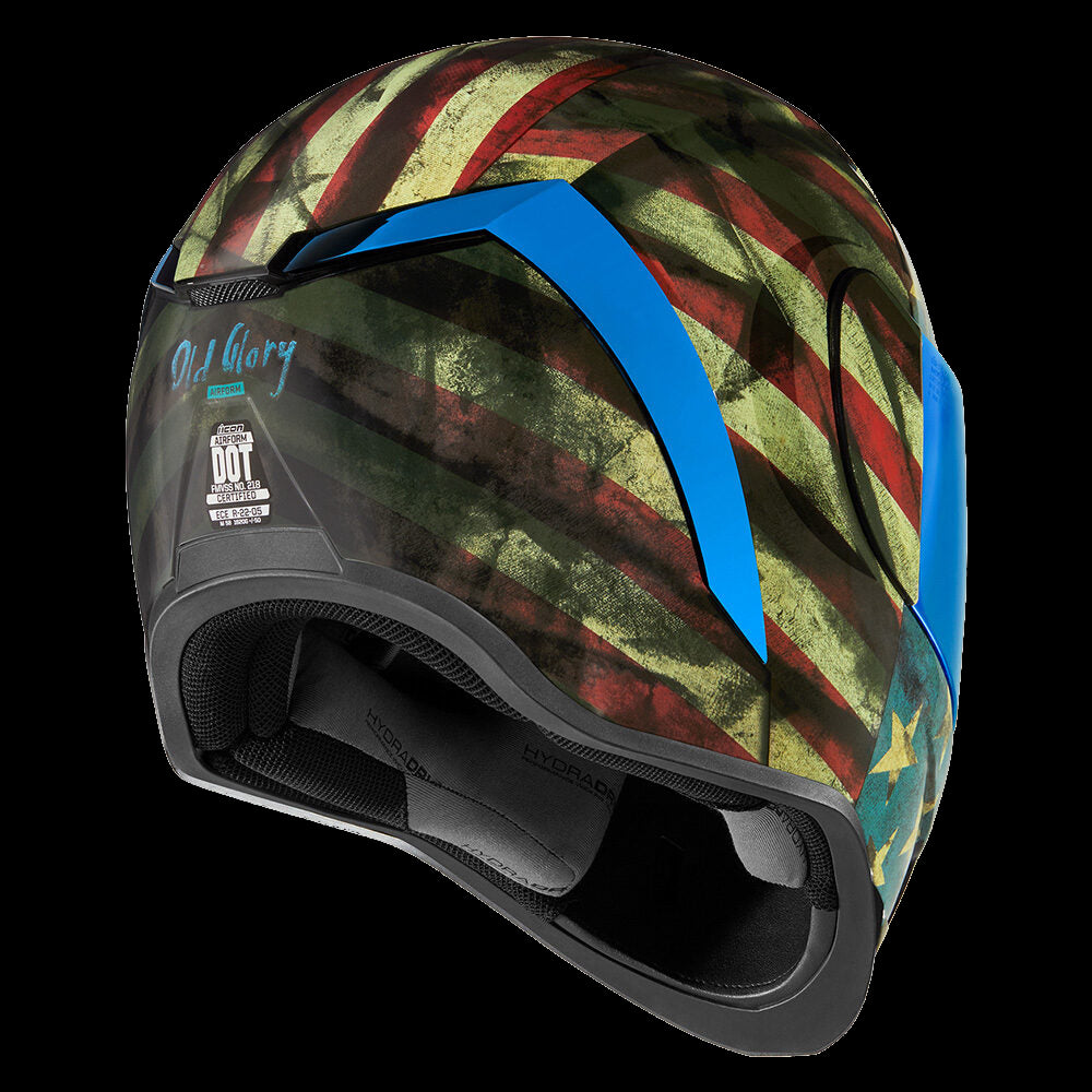 Icon Airform Old Glory Helmet - Cycle City Outdoors