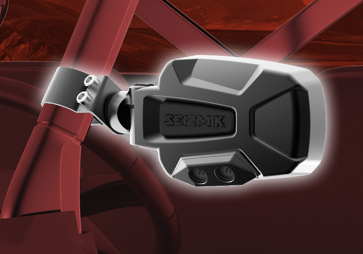 SEIZMIK Mirrors - Pursuit Night Vision - Side View - Rectangle - Black - Pro Fit 56-18088KIT