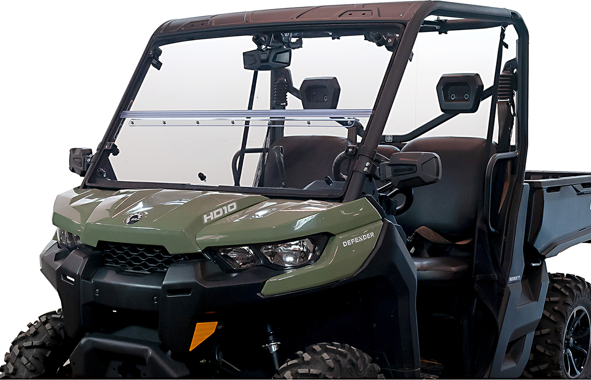 SEIZMIK Folding Windshield - Polycarbonate - Defender 50-25037KIT