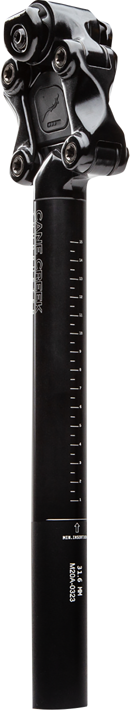 CANE CREEK CYCLING COMPONENTS Thudbuster ST Seatpost - 27.2 mm SP6A272 - Cycle City Outdoors