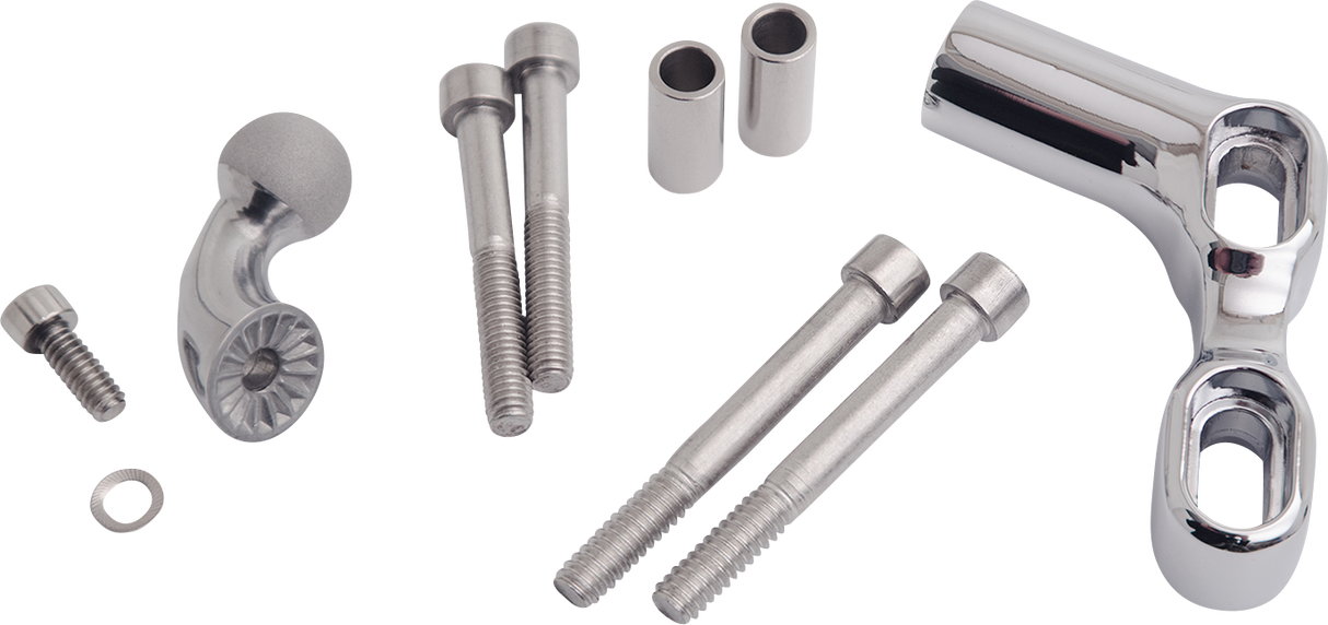 Ciro Perch Mount - Offset - Chrome 50150 - Cycle City Outdoors