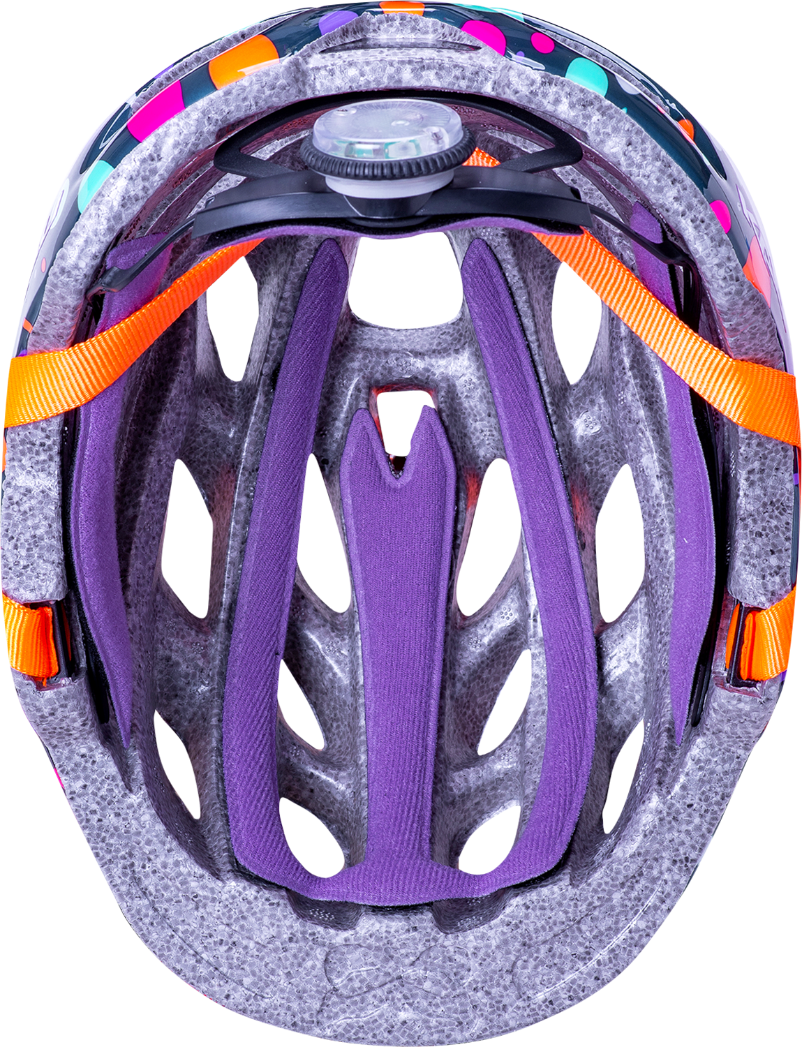 KALI Child Chakra Lighted Helmet - Confetti - Gloss Teal - Small 0221022135 - Cycle City Outdoors