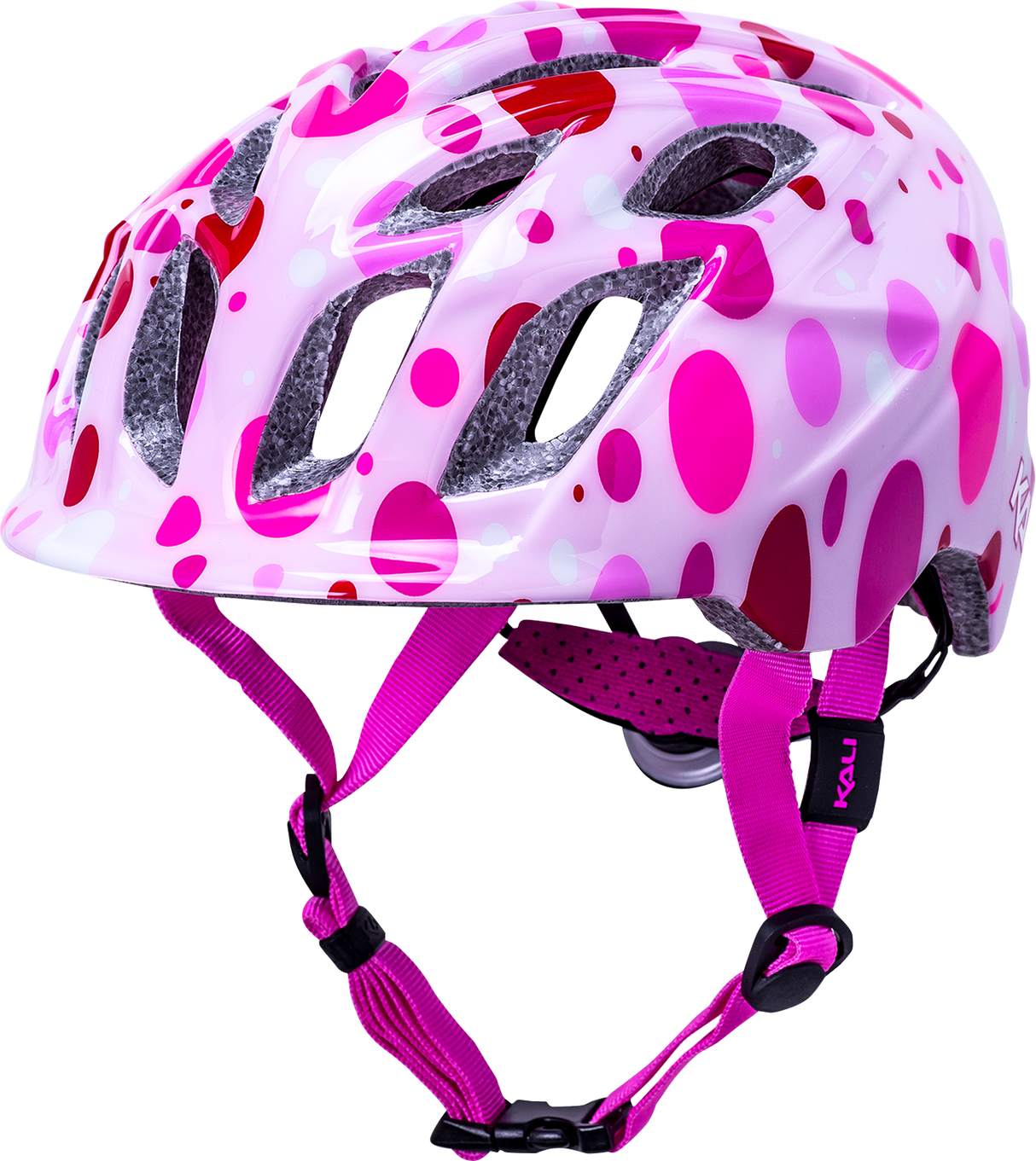 KALI Child Chakra Lighted Helmet - Confetti - Gloss Pink - Small 0221022125 - Cycle City Outdoors