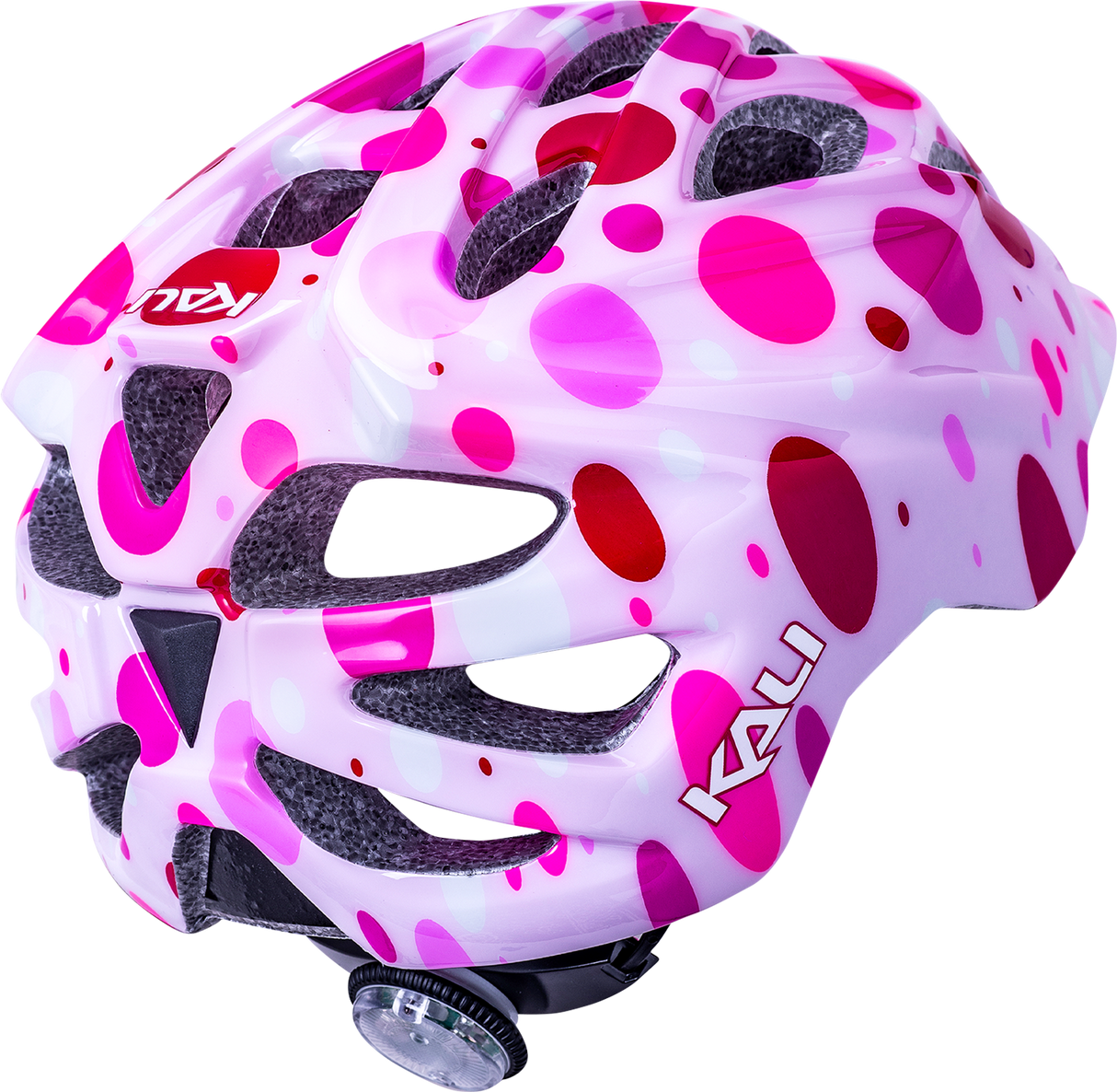 KALI Child Chakra Lighted Helmet - Confetti - Gloss Pink - Small 0221022125 - Cycle City Outdoors