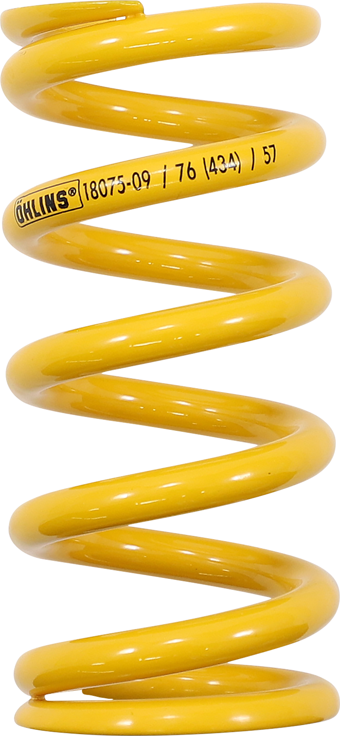 OHLINS-BICYCLE Shock Spring - 434 lb 18075-09 - Cycle City Outdoors