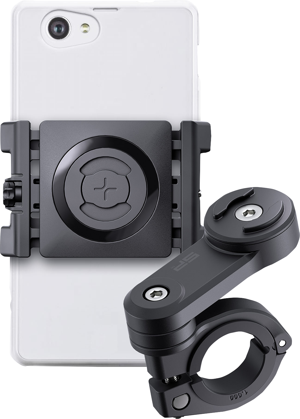 SP CONNECT SPC+ Universal Clamp Kit with Mirror Mount 52500 - Cycle City Outdoors
