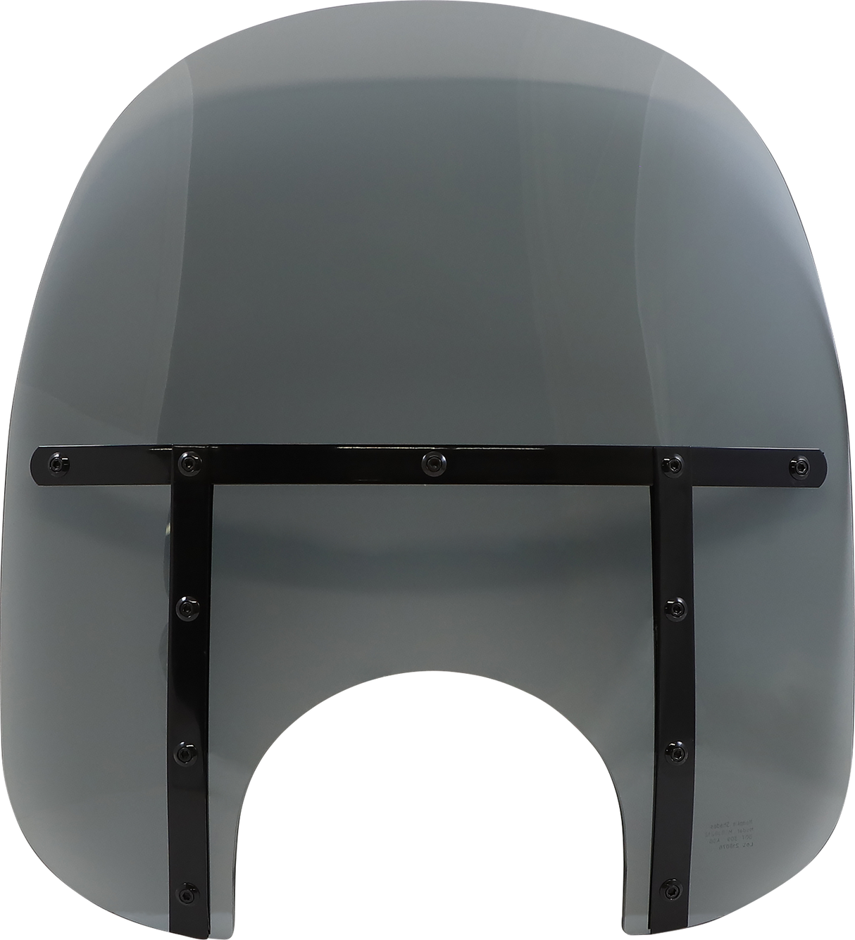 MEMPHIS SHADES Fats Windshield - 17" - Headlight - Black Smoke MEB36212