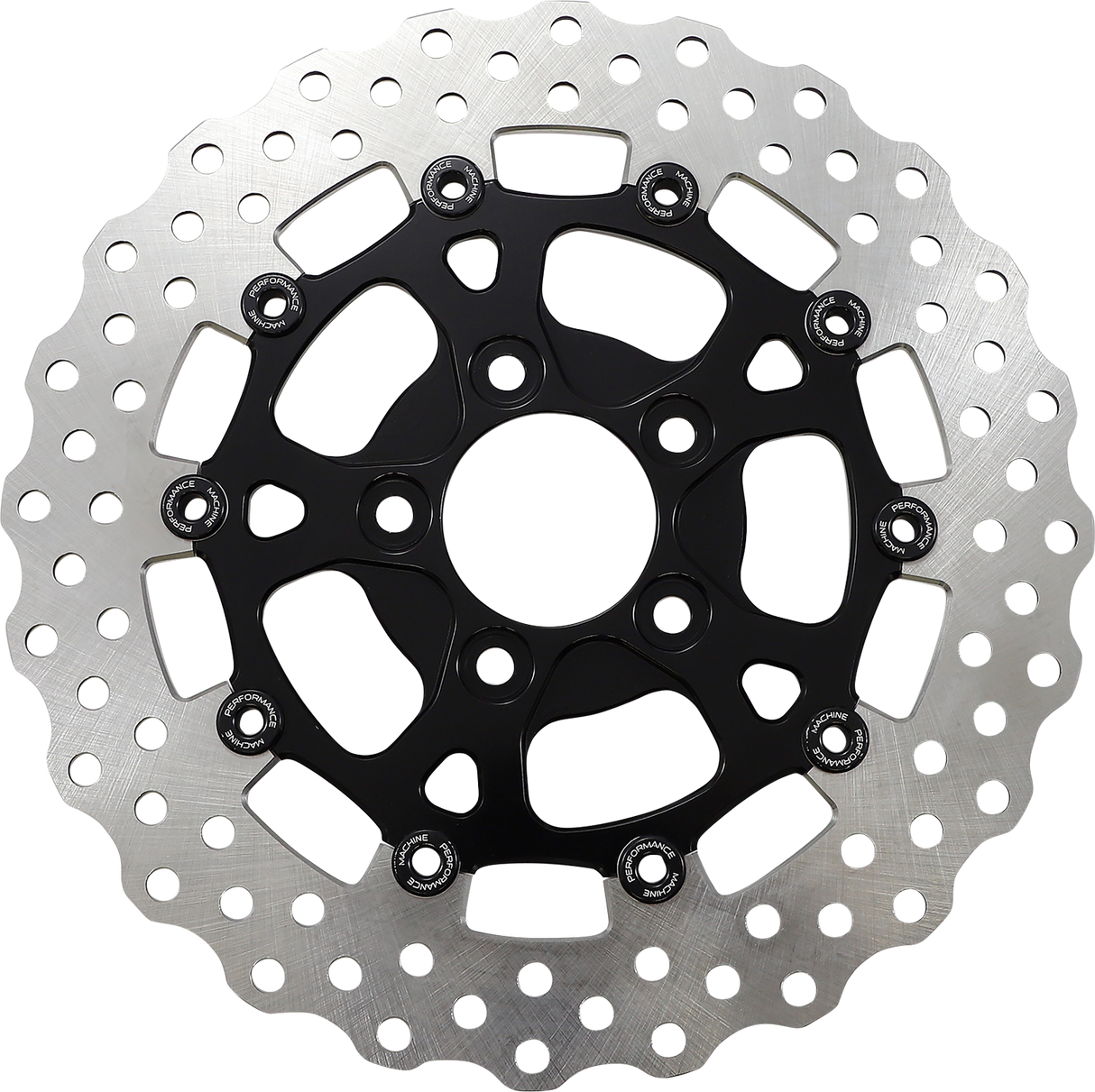 PERFORMANCE MACHINE (PM) Dominator Rotor - Rear - 11.5" - Black 0133-1536S-B