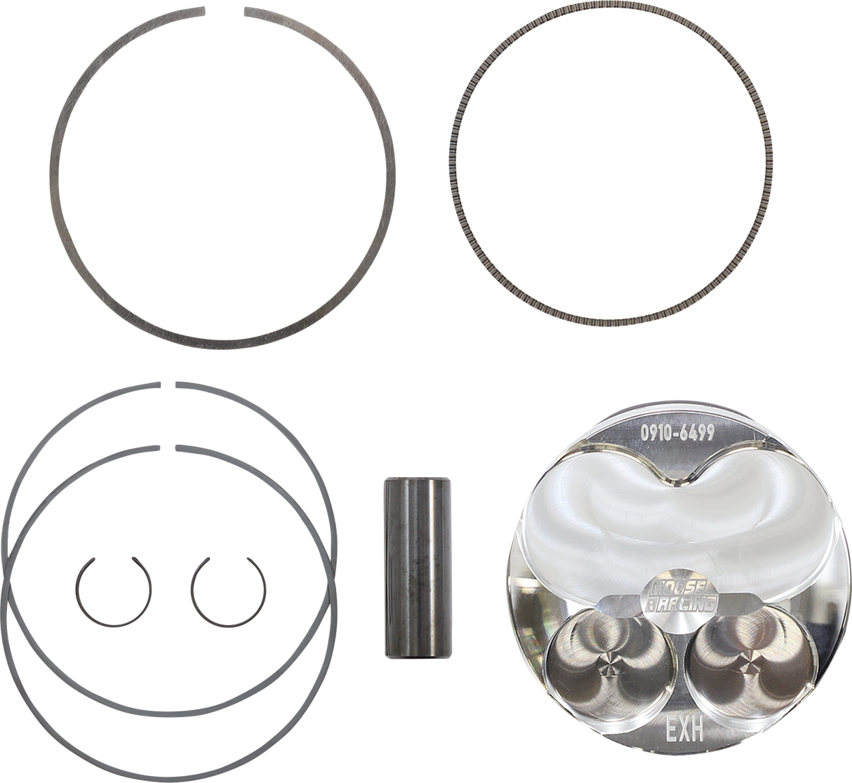 MOOSE RACING Piston Kit - 78.00 mm - Husqvarna | KTM MPX9060C-P - Cycle City Outdoors