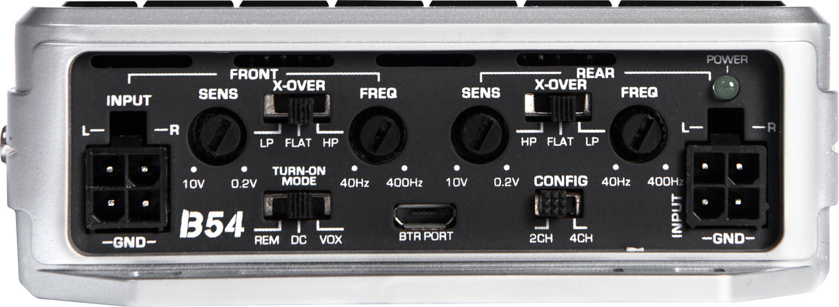 90x4 Rms 4ch Amplifier 165w 2 Ohm 90w 4 Ohm