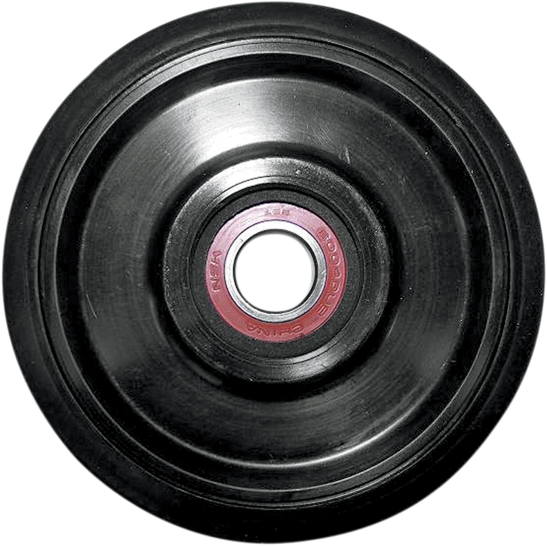 PARTS UNLIMITED Idler Wheel with 6004-2RS Bearing - Black - 141 mm OD x 20 mm ID R0141E-2 001A