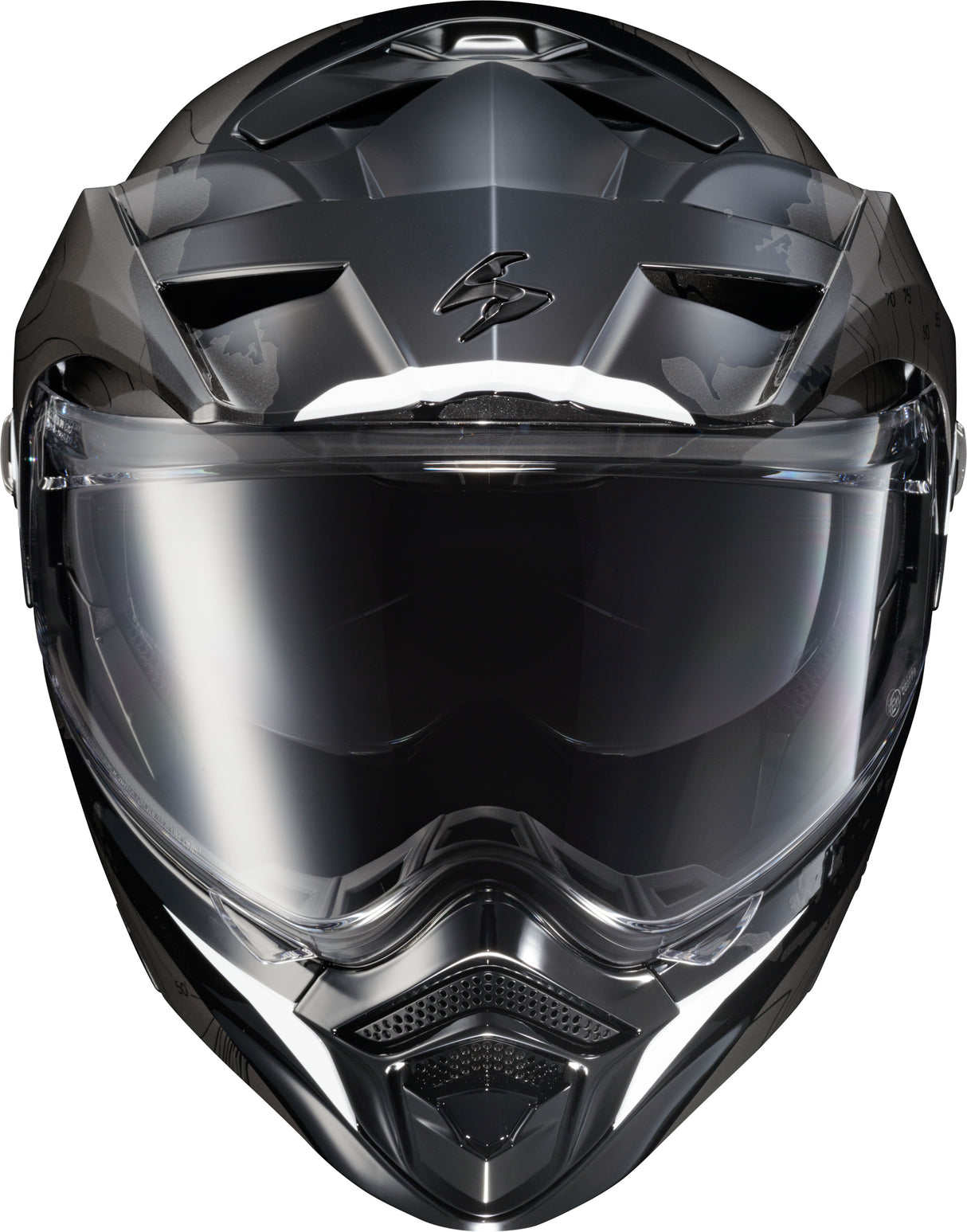 Scorpion - Exo At960 Modular Helmet Topographic Black/White Lg