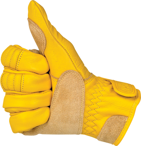BILTWELL Work 2.0 Gloves - Gold - Large 1510-0707-004