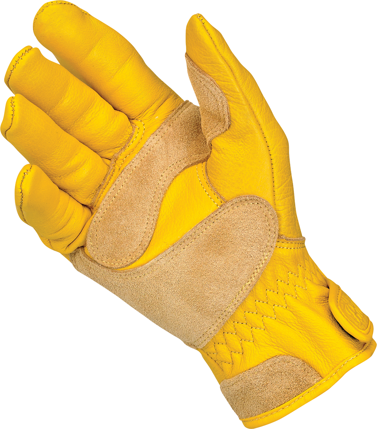 BILTWELL Work 2.0 Gloves - Gold - Small 1510-0707-002