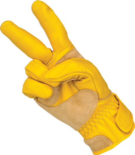 BILTWELL Work 2.0 Gloves - Gold - XL 1510-0707-005