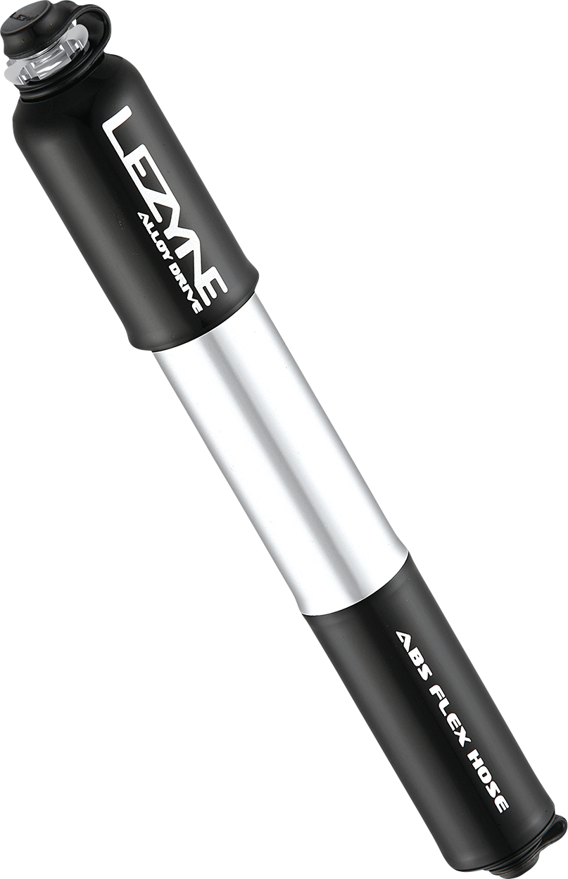 LEZYNE Alloy Hand Pump - Gloss Black - Medium 1MPALLDRV2M04 - Cycle City Outdoors