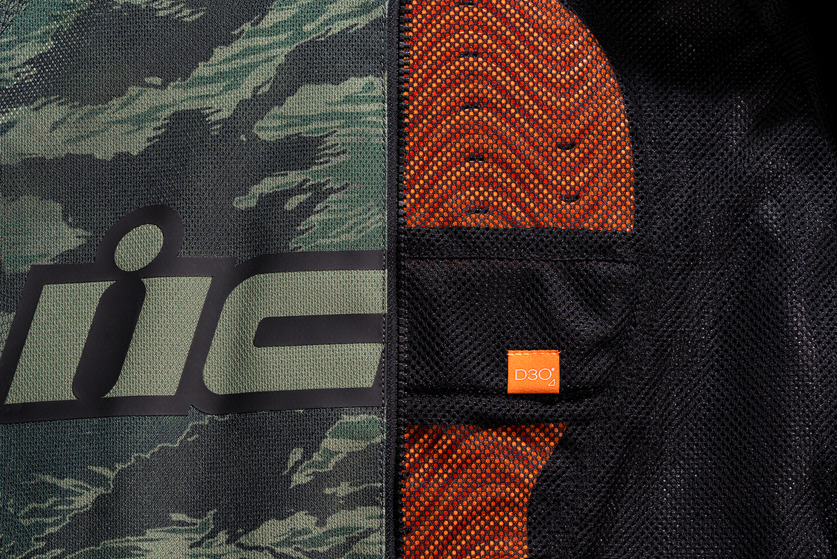 ICON Hooligan CE Tigersblood Jacket - Green - Small 2820-6152