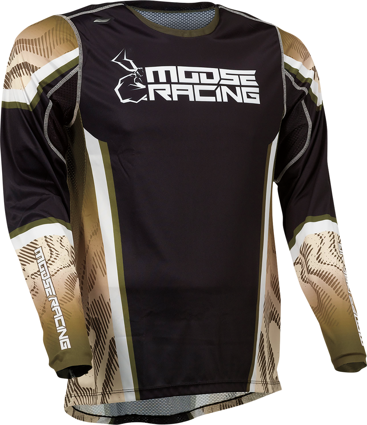 MOOSE RACING Agroid Jersey - Olive/Tan/Black - Large 2910-7410 - Cycle City Outdoors