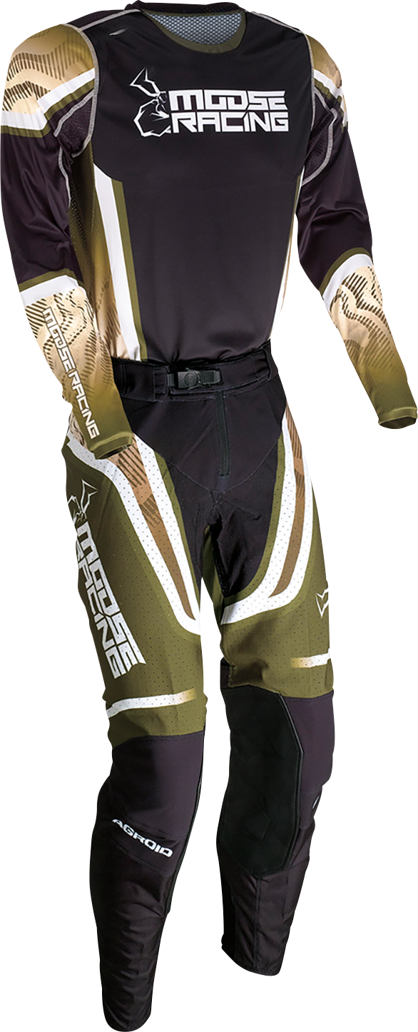 MOOSE RACING Agroid Jersey - Olive/Tan/Black - XL 2910-7411 - Cycle City Outdoors